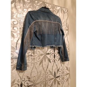 Fringe Denim Jacket
